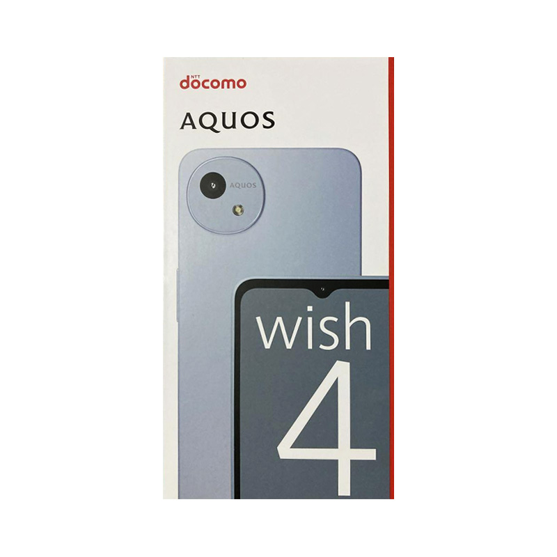楽天市場】AQUOS wish4 SH-52E docomo ブルー SIMフリー 白ロム : らい