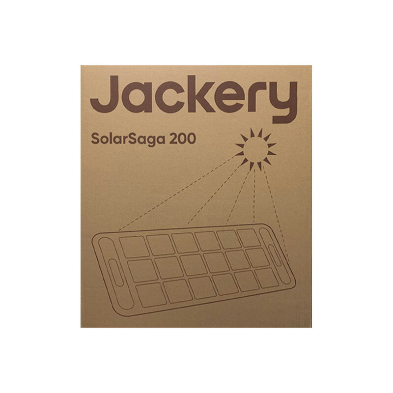 楽天市場】【Jackery】【未使用品】ジャクリ『Jackery SolarSaga 200
