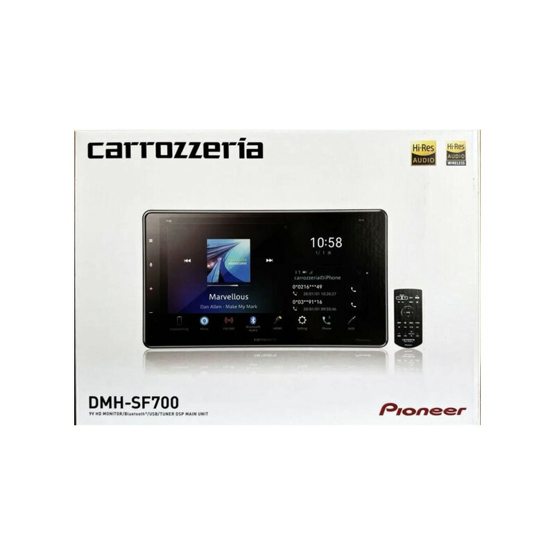 楽天市場】【新品】PIONEER パイオニア ディスプレイオーディオ6.8