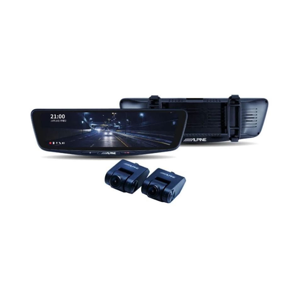 【新品】ALPINE アルパイン ドライブレコーダー搭載10型デジタルミラー DVR-DM1000B-IC