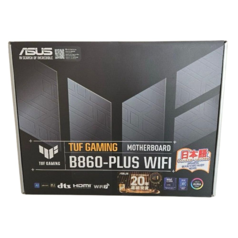 【新品 箱不具合のある・シュリンク裂け目品】ASUS 母ちゃんゲーム盤 TUF GAMING B860-PLUS WIFI