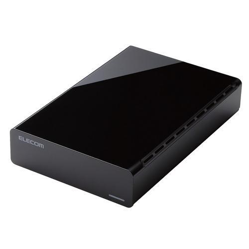 【新品】ELECOM エレコム 外付けHDD ELD-HTV080UBK ブラック｜電子問屋ワールドいち