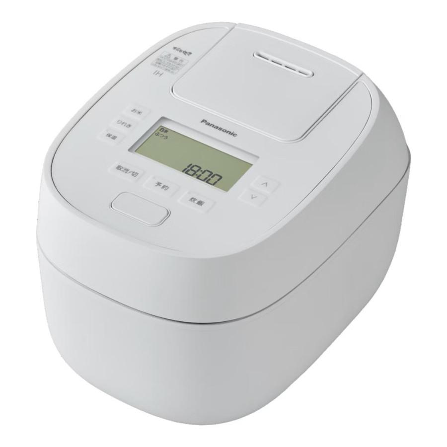 【新品 箱不良・シュリンク破れ品】Panasonic パナソニック 炊飯器 おどり炊き SR-N510D-W ホワイト|電子問屋ワールドいち