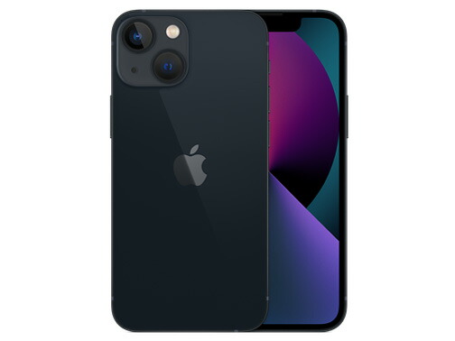 【中古本体のみ】iPhone 13 mini 128GB 真夜中黒いこと MLJC3J/A SIM無償性