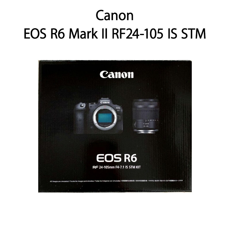 【新品】Canon キヤノン EOS R6 Mark II RF24-105 IS STM 水晶体一揃いの道具