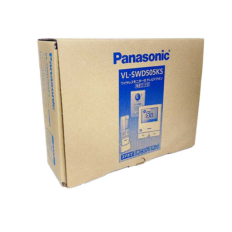 【新品未開封 日本定め事品】Panasonic カラーテレビドアホン VL-SWD505KS