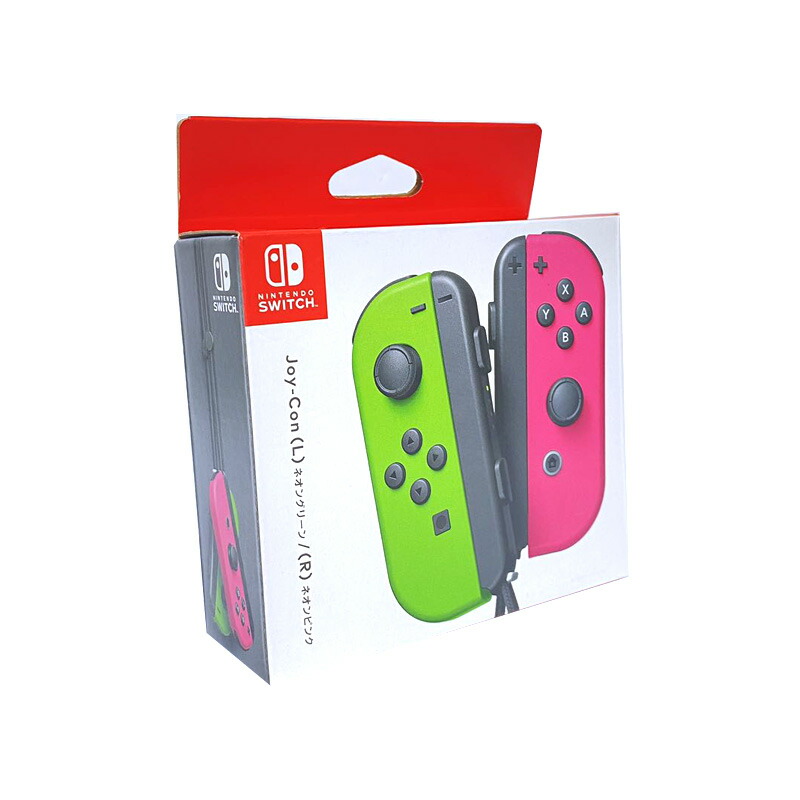 【楽天市場】【土日祝発送】【新品】Nintendo Switch Joy-Con ネオングリーン/ r ネオンピンク 任天堂：電子問屋ワールドいち