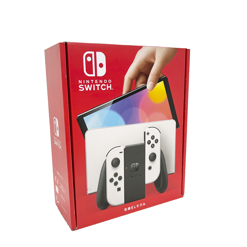 【楽天市場】【土日祝発送】【新品 箱不良・シュリンク破れ品】任天堂 Nintendo Switch ニンテンドースイッチ本体 有機ELモデル  Joy-Con(L)/(R) ホワイト HEG-S-KAAAA 印付きの場合あり : 電子問屋ワールドいち