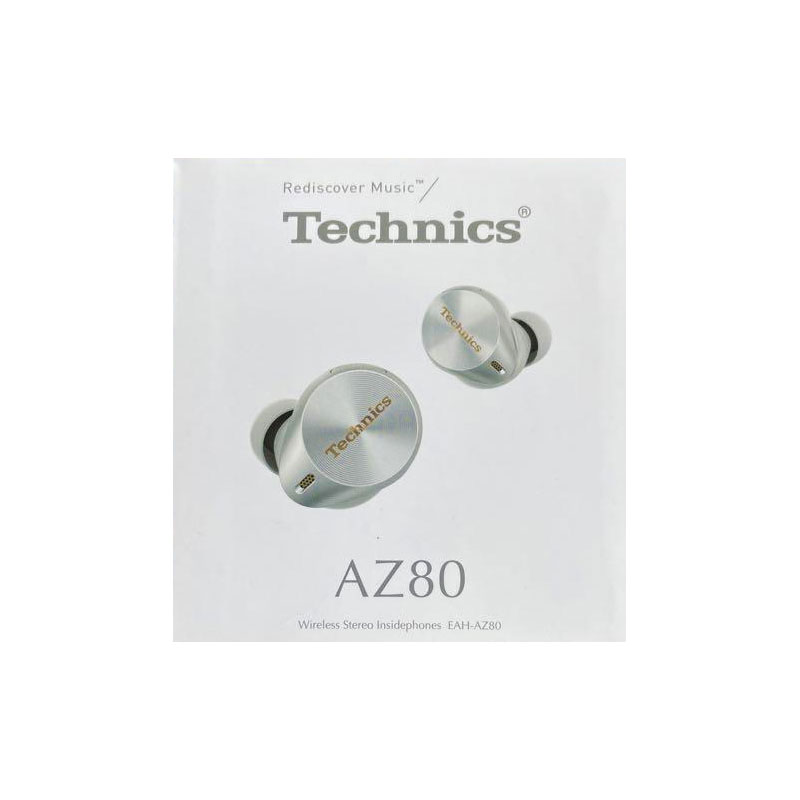 【新品】Technics テクニクス 完膚なきまでワイヤレスイヤホン EAH-AZ80-S しろがね色
