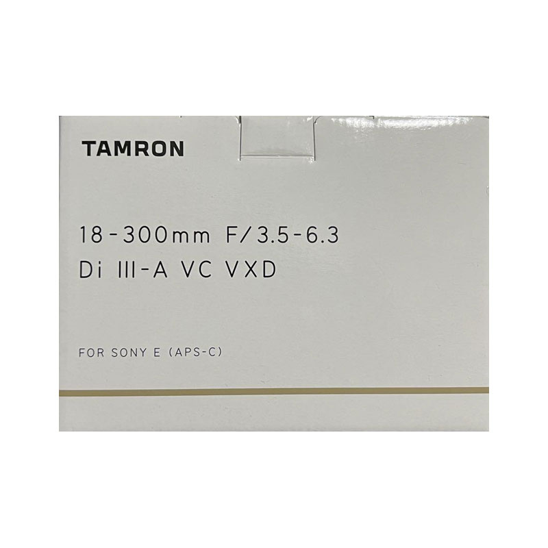 【新品】TAMRON タムロン 18-300mm F/3.5-6.3 Di III-A VC VXD ソニーEマウント用