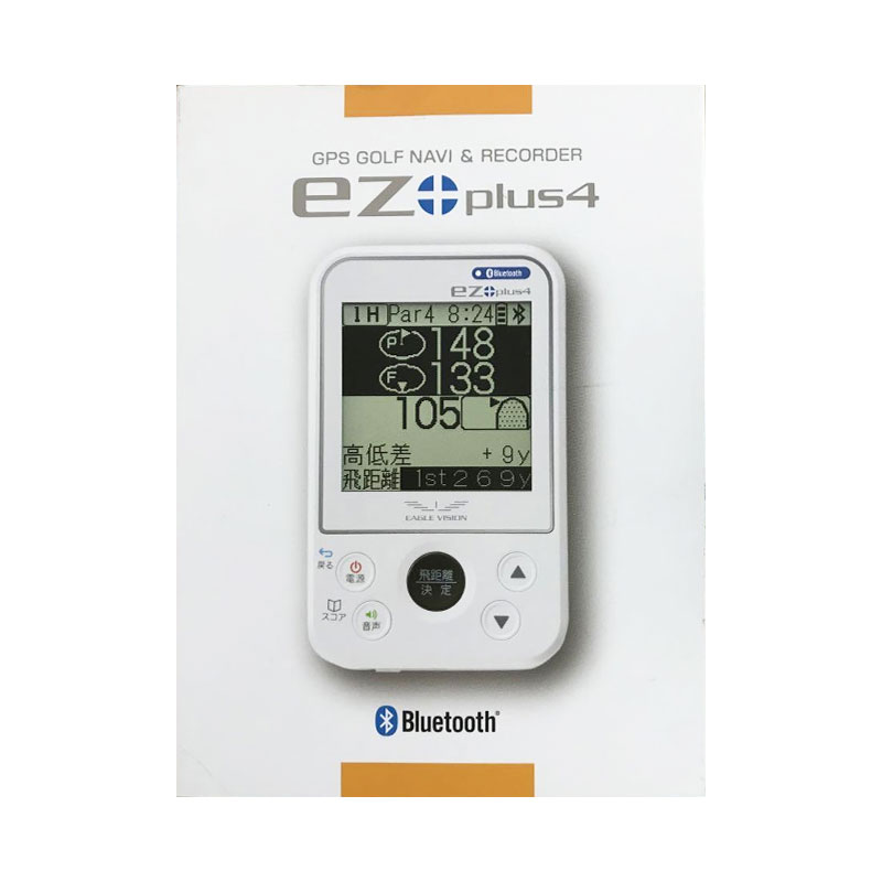 【新品】ASAHI Golf 朝日ゴルフ ゴルフ用GPSナビ EAGLE VISION ez plus4 EV-235 ホワイト