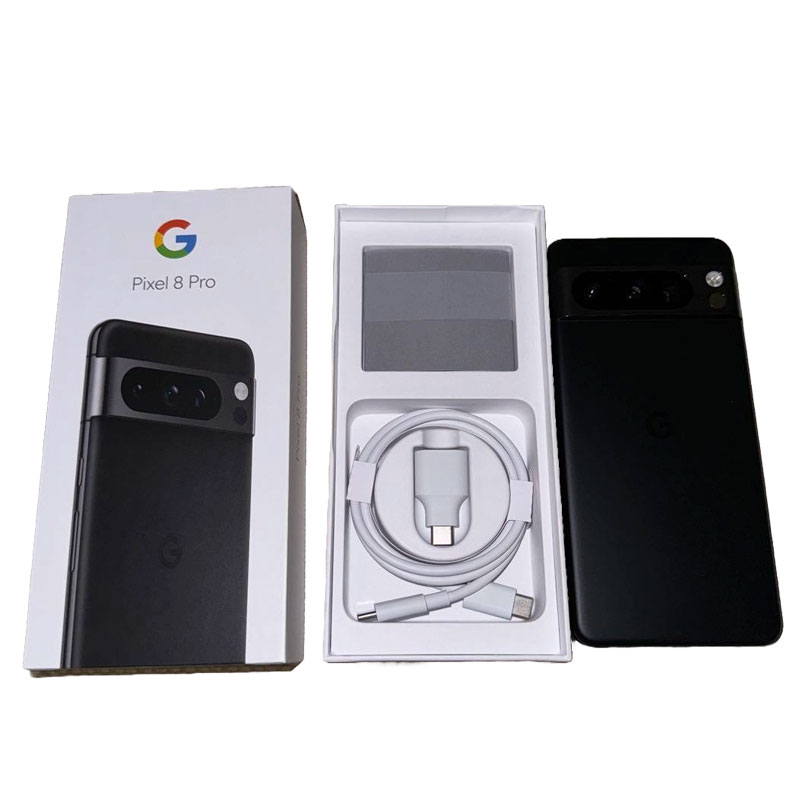 【中古美品】Google Pixel 8 Pro 128GB Obsidian SIM無償性
