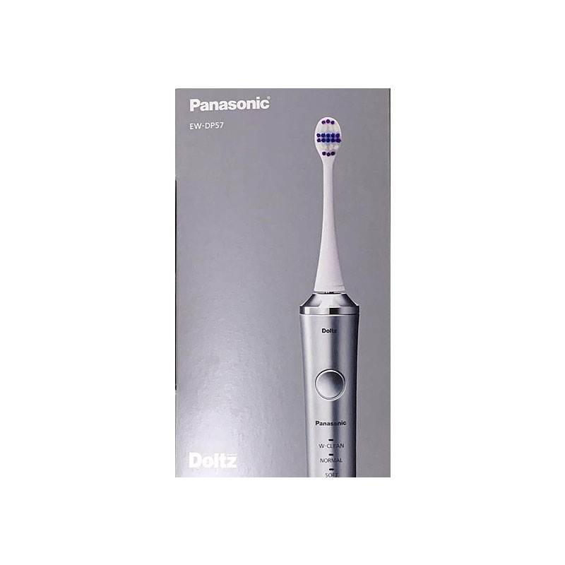 【新品 箱不良】Panasonic パナソニック 電動歯ブラシ Doltz EW-DP57-S シルバー