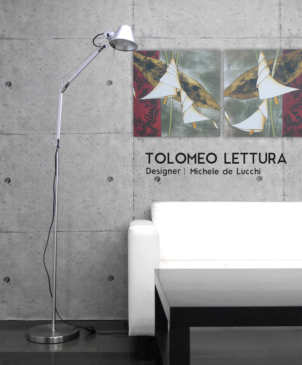 正規激安 期間限定クーポン配布中 3 12 12 00 3 14 23 59まで Tolomeo Lettura トロメオ レットゥーラ Michele De Lucchi ミケーレ デ ルッキ フロアライト スタンド デザイナーズ照明 銀 w 在庫あり 即納 Www Formebikes Co Uk