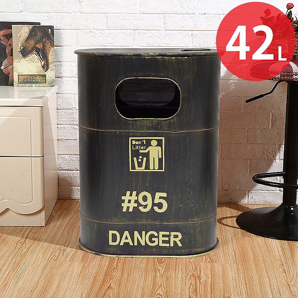 楽天市場】【全品P10倍！14日まで】アメリカンレトロ ドラム缶 ゴミ箱