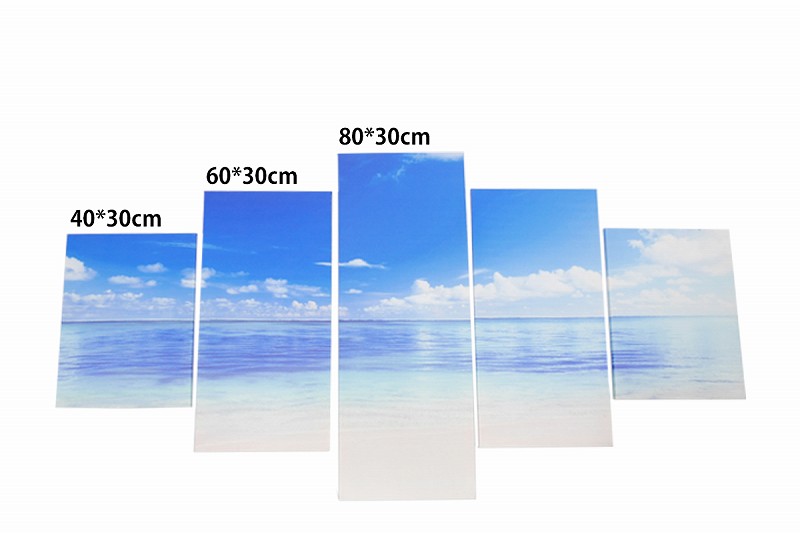 6 1セーブ 当店全品12倍加 ファーニチャー芸術パネル 画 化粧粧飾 溟渤 ビーチ 浜辺 碧空所 空 リゾート オシャレ 雑貨 首席150 締め高80cm 5枚set 93 Cannes Encheres Com