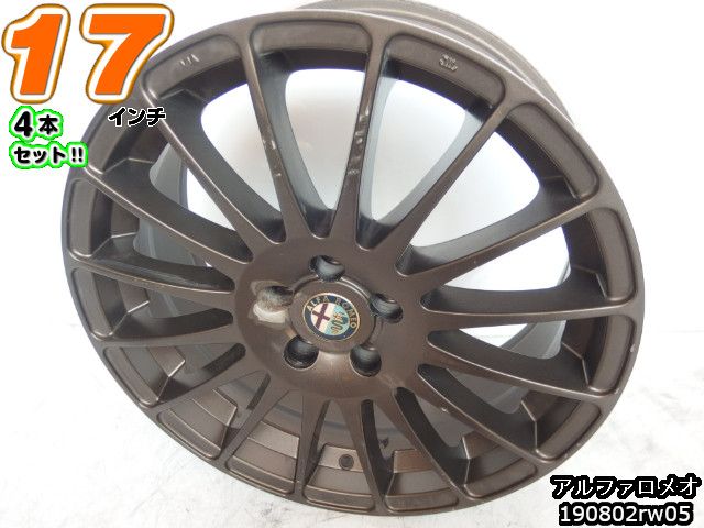 楽天市場】【中古】中古ホイール 17インチ 4本セットレイズ VERSUS