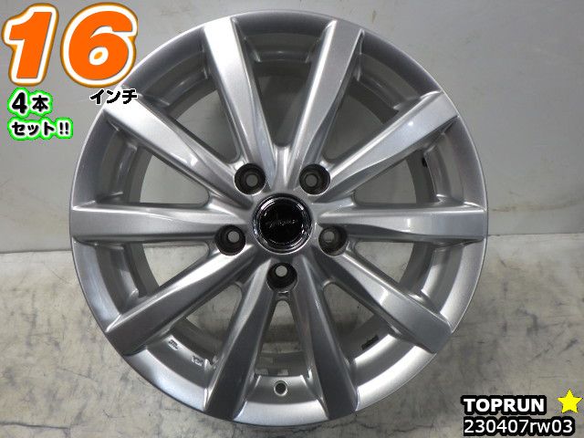 楽天市場】【中古】中古ホイール 16インチ 4本セットPIAA タイプC16x7J