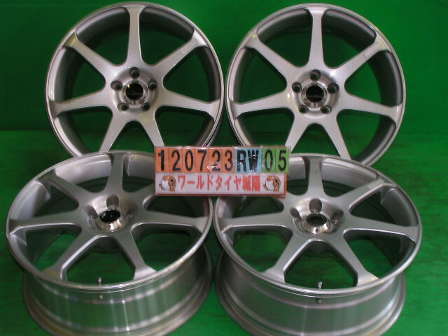 楽天市場】【中古】スバル純正シルバー/スポーク17x7J+55/100/5H17