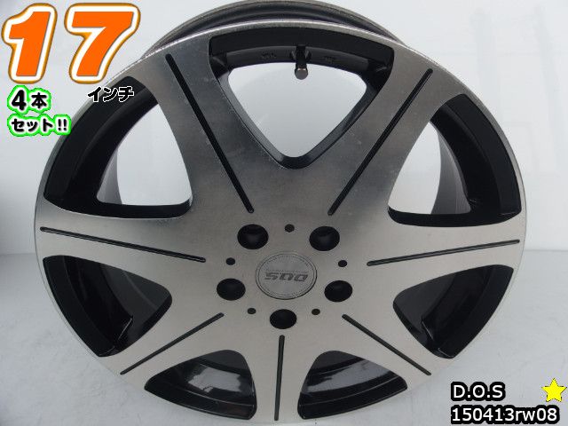 楽天市場】【中古】中古ホイール 17インチ 4本セットMANARAY SPORT 