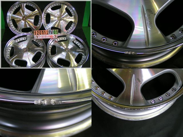 楽天市場 リム有 中古ホイール4本セット ロデオドライブ Pure Spirits 19x8j 44 8j 43 114 3 5h シルバー ディッシュ ワールドタイヤ楽天市場店