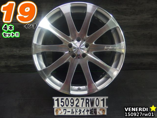 楽天市場】【中古】中古ホイール 19インチ 4本セットWELD RACING 