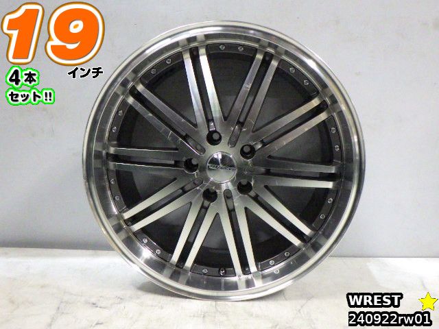 WELD 19インチ ホイールセット4本セット ZZR1400 06-11/ZX-14R 12-20 GALESPEED(ゲイルスピード) バイク