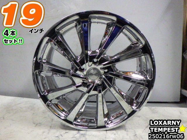 楽天市場】【中古】中古ホイール 19インチ 4本セットWELD