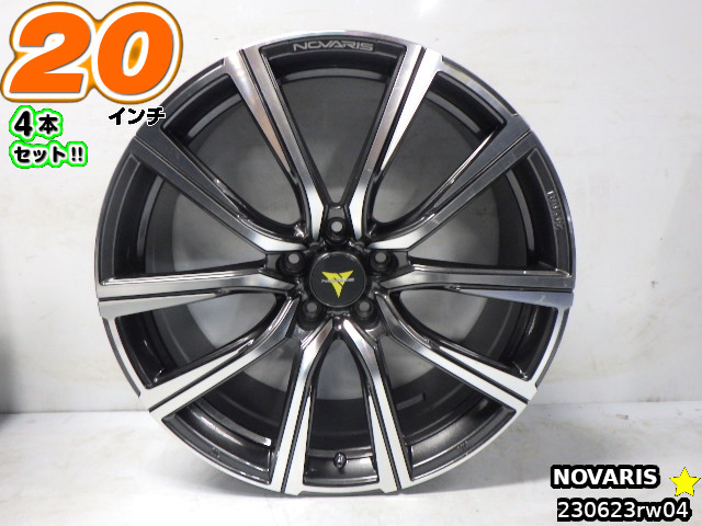 楽天市場】【中古】中古ホイール 20インチ 4本セットワーク VARIANZA