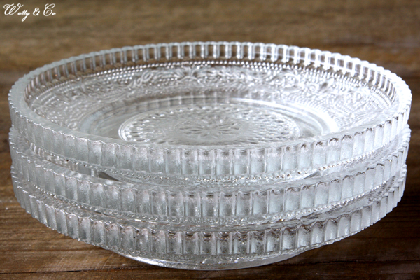 【楽天市場】デザート皿 3枚セット CRONOS ガラス小皿 プレート コースター：WUTTY ＆ Co． 楽天市場店