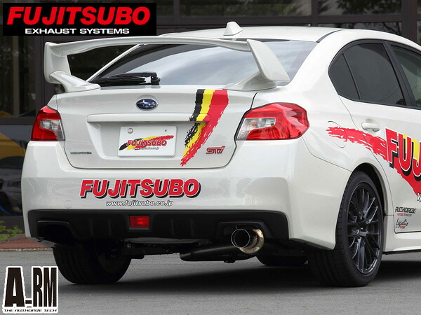 フジツボ マフラー A-RM エーアールエム VAB WRX STI 2.0 ターボ (アプライドA~) EJ20 H26.8~ 270-63111 法人のみ配送 送料無料