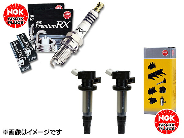 【7/19(日)20時~エントリーでP5倍★~7/27】ソリオ MA34S NGK 正規品 プレミアム RXプラグ 93228 BKR5ERX-11P 4本 NGK 正規品 イグニッションコイル U4008 2本セット H17.08~H23.01 送料無料|プロツールショップヤブモト