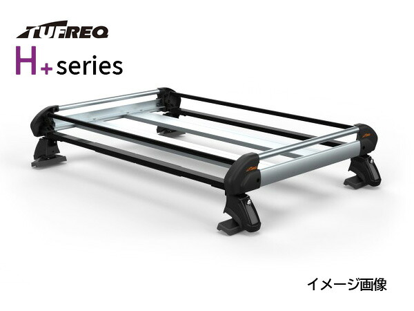 スペーシア MK53S H29.12～R5.11 ルーフレール無車 ルーフキャリア 4本脚 タフレック Hシリーズ HE22C4+ 法人のみ配送 送料無料｜プロツールショップヤブモト