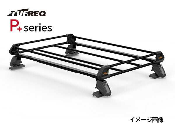 【7/19(日)20時~エントリーでP5倍★~7/27】AZオフロード JM23W H10.10~H26.3 ルーフレール無車 ルーフキャリア ブラック 黒 4本脚 タフレック PE22D1+ 法人のみ配送 送料無料|プロツールショップヤブモト