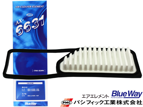 楽天市場】タント L375S L385S LA600S LA610S エアエレメント エアー フィルター クリーナー パシフィック工業 BlueWay  AX-6631 : プロツールショップヤブモト