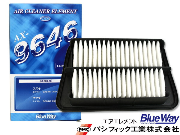 楽天市場】【8/1 10:00〜8/31エントリーでポイント10倍】ムーヴ LA150S LA160S H26/12〜 エアエレメント エアー  フィルター クリーナー パシフィック工業 BlueWay AX-6631 : プロツールショップヤブモト