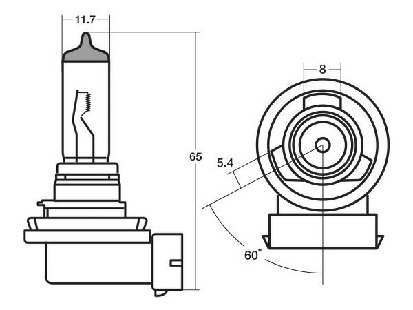 特別訳あり特価】 ハロゲン 12V 35W H8 T11 PGJ19 14-0045 スタンレー STANLEY ハロゲンバルブ 1個  www.servitronic.eu