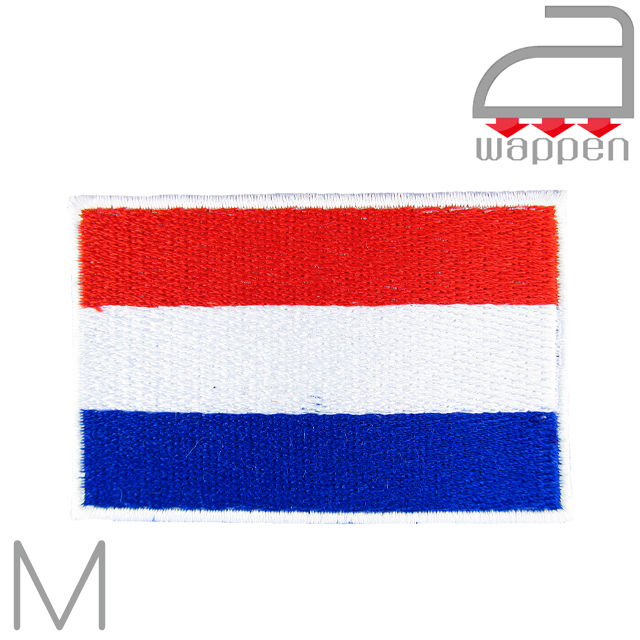 楽天市場 アイロンワッペン Nederland オランダ国旗 Mサイズ アムステルダム デン ハーグ Amsterdam 八雲堂