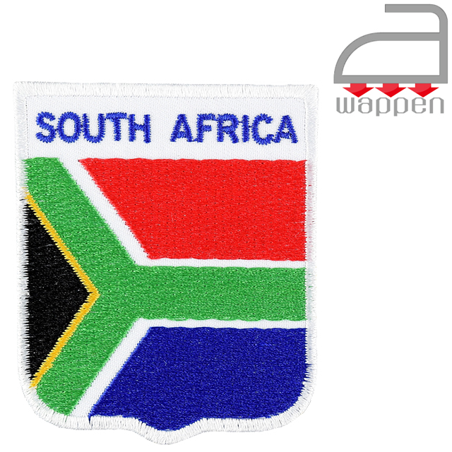 楽天市場 アイロンワッペン Republic Of South Africa 南アフリカ共和国 エンブレムタイプ 国旗 ケープタウン Springboks ヨハネスブルグ ダーバン 八雲堂