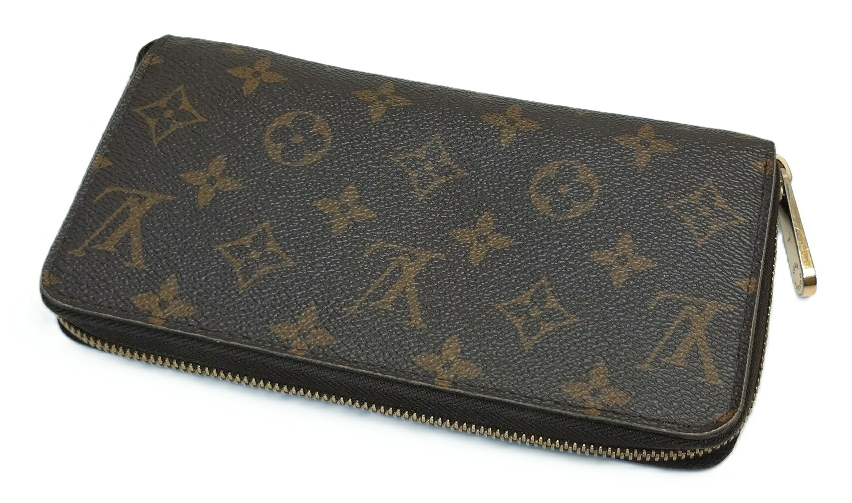 【送料無料】ルイヴィトン LOUIS VUITTON モノグラム ジッピー・ウォレット 長財布 ラウンドファスナー M60017【質屋出店】【中古】｜ジュエリーメイ（旧名：山橋質店）