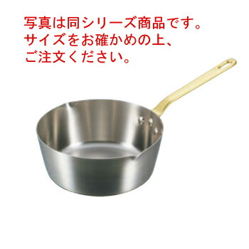 ｷﾝｸﾞﾃﾞﾝｼﾞ 雪平鍋(目盛付)27cm【雪平鍋】【片手鍋】【NEW KING-DNJI】【電磁調理器対応】【IH対応】【ステンレス製】