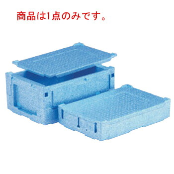 EPｵﾘｺﾝ34(本体+ﾌﾀｾｯﾄ)【折りたたみ式コンテナー】【折り畳み式コンテナー】【プラスチックコンテナー】【配膳用品】【飲食店用】【流通】【倉庫作業】【保管】【配送容器】【業務用】
