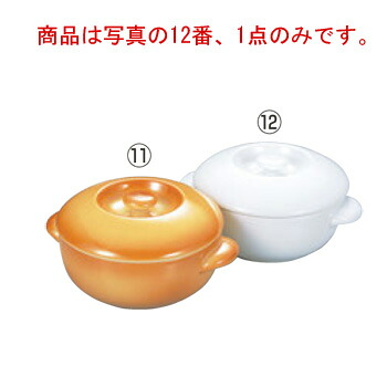 ﾊﾞｳｼｬ 丸 ｷｬｾﾛｰﾙ 蓋付 851-75 ﾎﾜｲﾄ【オーブンウェア】【ベーキングウェア】【ベイキングウェア】【BAUSCHER】【耐熱容器】【耐熱皿】【厨房用品】【キッチン用品】