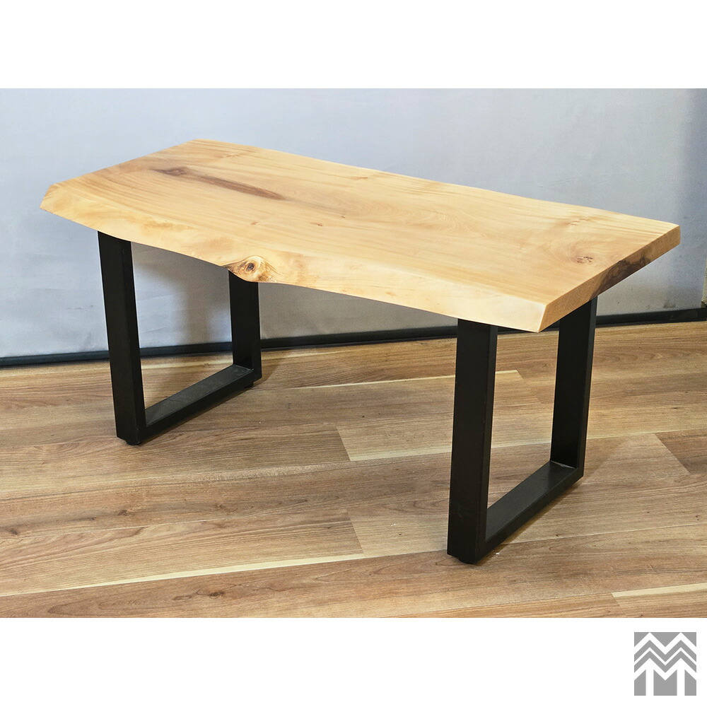 駒寄せWOOD 置き目速見表 真っただ中速見表 栃 とち(一枚板) 幅900粍  油絵の具入眼[OGWJ-042324201] 【生まれながら木】【純一無雑】【一枚板】【真っただ中速見表】【リビング速見表】【木製】【アイアン】【座卓】【食台】【日本製】【御手々御手伝いさん】 テーブル-センターテーブル・ローテーブル