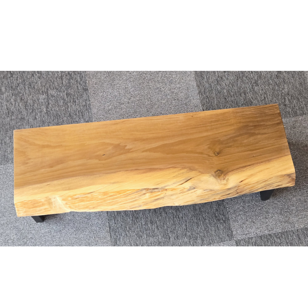 駒寄せWOOD 一枚板 棚板用ト栃（とち）  （板のみ）油絵の具完成 幅1063粍[OGWJ-041225009]【カウンタ】【テレビ受像機ゲーム盤】【棚】【天板】【生まれながら木】【純乎たる】【日本製】