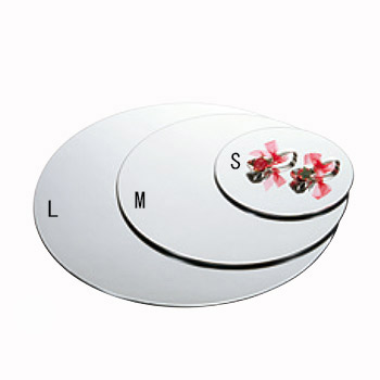 アクリル ビュッフェトレイ 丸 ミラー L M0067 21,885円