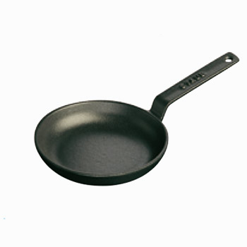■お得な10個セット■ストウブ ミニフライパン 12cm 黒 40509－529 0.15L■お得な10個セット■【代引き不可】