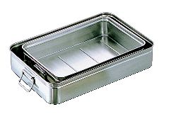 18-8 番重バット(手付) 特大 深型 12cm【バット】【トレイ】【トレー】【ばんじゅう】【番重】【運搬容器】【通い箱】【コンテナ】【ステンレス】【業務用厨房機器厨房用品専門店】