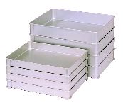 5個ふた付　アカオアルミ　硬質アルミ　システムバット　餃子バット　大50　⑴☆ 楽天市場】アルミ システムバット 大50【バット】【トレイ】【トレー