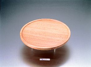 高級木製トレー 大【製菓用品 製菓道具】【木製ケーキトレイ】【ケーキお盆】【丸盆】【業務用厨房機器厨房用品専門店】｜厨房用品専門店！安吉